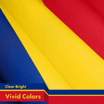 Load image into Gallery viewer, Combo Pack American USA Flag 3x5 Ft and Romania Flag 3x5 Ft Both Printed 150D
