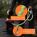 Load image into Gallery viewer, Reflective Dog Leash 6 Ft Long Heavy Duty Durable for Large Medium Breeds Rope