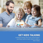 Load image into Gallery viewer, Conversation Cards for Kids Age 5 8 Communication Cards to Build Confidence &amp; Emotional Intelligence Family Conversation Game for Kids &amp; Adults Therapy Tool Easter Basket Stuffer