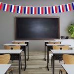 Load image into Gallery viewer, G128 Netherlands Dutch Bunting Banner  Flag 8.2 x 5.5 Inch, Full String 33 Feet  Printed 150D Polyester, Decorations For Bar, School, Festival Events Celebration