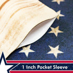 Load image into Gallery viewer, God Bless America Patriotic USA Flag Map Garden Flag 12x18 Inch Printed 150D