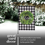 Load image into Gallery viewer, Combo Pack Garden Flag Stand Black 36x16 in Garden Flag 12x18 in Everyday