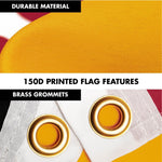 Load image into Gallery viewer, G128 Combo Pack: 6 Ft Tangle Free Spinning Flagpole (Silver) &amp; Maryland Flag 3x5 Ft Printed 150D Polyester, Brass Grommets (Flag Included) Aluminum Flag Pole