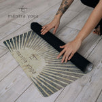 Load image into Gallery viewer, 1.5mm Foldable Fitness Exercise Mat with Bag 72x24 inch 2.6 lbs Lightweight Compact Eco Friendly Non Slip &amp; Washable For All Types of Yoga