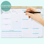 Load image into Gallery viewer, Weekly Undated Planner Notepad 8.5x12  –  52 Week Calendar &amp; To Do List for