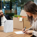Load image into Gallery viewer, White Gusseted Poly Mailers 11 x 13 x 4 Inch Pack of 100 Expansion Shipping Envelopes for Clothing 2.5 Mil Plastic Shipping Bags Self Seal. Mailing Packages