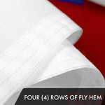 Load image into Gallery viewer, G128 5 Pack: Christian Flag  4x6 Ft  ToughWeave Series Embroidered 300D Polyester  Religious Flag, Embroidered Design, Indoor/Outdoor, Brass Grommets