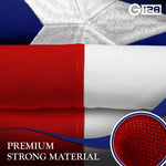 Load image into Gallery viewer, G128 Texas State Flag  10x15 Ft  StormFlyer Series Embroidered 220GSM Spun Polyester  Embroidered Design, Indoor/Outdoor, Brass Grommets, Heavy Duty, All Weather