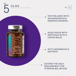 Load image into Gallery viewer, Mood Support Supplement with Ashwagandha Saffron Extract 5 HTP Griffonia