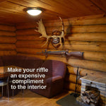 Load image into Gallery viewer, Gun Rack Wall Mount Hold Up Displays Horizontal Gun Rack and Shotgun Hooks