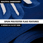 Load image into Gallery viewer, G128 Combo Pack: 5 Ft Tangle Free Spinning Flagpole (White) &amp; South Carolina Flag 2.5x4 Ft Embroidered 220GSM Spun Polyester, Brass Grommets (Flag Included) Aluminum Flag Pole