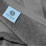 Load image into Gallery viewer, Luxury Hand Towels for Bathroom Hotel Kitchen 16x30 In Set Set of 6 Dark Gray