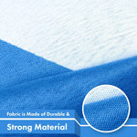 Load image into Gallery viewer, G128 3 Pack: Somalia (Somali) Flag  3x5 feet  Printed 150D Indoor/Outdoor, Vibrant Colors, Brass Grommets, Quality Polyester, Much Thicker More Durable Than 100D 75D Polyester