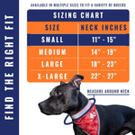 Load image into Gallery viewer, Dog Christmas Bandana 2 Pack – Reflective Holiday Ugly Sweater Dinosaur Print &amp; Classic Xmas Design – Adjustable Pet Collar Bandanas for Large Medium &amp; Small Breeds Dog or Cat Accessory Gift