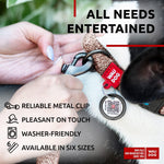 Load image into Gallery viewer, WAUDOG Recycled Cotton Dog Leash 6 Ft 10 Ft Eco Friendly Collar for Small Medium &amp; Large Dogs Reflective Dog Leash for Medium Dogs Strong Leashes for Large Breed Dogs Puppy Leash for Small Dogs