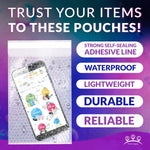 Load image into Gallery viewer, Clear Bubble Out Bags 12 x 11.5 Inch Pack of 10 Polyethylene Self Seal Bubble Pouches Cushioning Clear Bubble Bags for Packing Bubble Envelopes Bubble Out Pouches