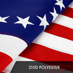 Load image into Gallery viewer, G128 5 Pack: Betsy Ross Flag  3x5 Ft  ToughWeave Series Embroidered 300D Polyester  Historical Flag, Embroidered Design, Indoor/Outdoor, Brass Grommets
