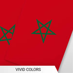 Load image into Gallery viewer, G128 Morocco Moroccan Bunting Banner  Flag 8.2 x 5.5 Inch, Full String 33 Feet  Printed 150D Polyester, Decorations For Bar, School, Festival Events Celebration