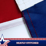 Load image into Gallery viewer, G128 5Pack: Betsy Ross Pull Down Bunting Flag  1.67x8 Ft  Embroidered Polyester