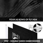 Load image into Gallery viewer, G128 Combo Pack: American USA Flag ToughWeave Series 2x3 Ft Single Sided &amp; POW MIA Flag Double Sided 2x3 Ft Double ToughWeave Series  Both Embroidered Polyester, Brass Grommets