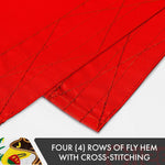 Load image into Gallery viewer, G128 3 Pack: Mexico Mexican Flag  5x8 Ft  Double ToughWeave Series Double Sided Embroidered 210D Polyester  Country Flag, Embroidered Design, Indoor/Outdoor, Brass Grommets, Heavy Duty, 2ply