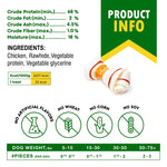 Load image into Gallery viewer, Dog Rawhide Sticks Wrapped with Chicken Pet Natural Chew Treats Grain Free Snack