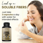 Load image into Gallery viewer, Zealthy Life   Psyllium Husk Capsules All Natural Psyllium Husk Fiber Psyllium Husk Capsule for Gut Health Non GMO &amp; Gluten Free 250 Vegan Capsules   Pack of 2