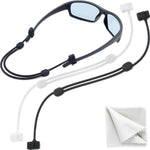 Load image into Gallery viewer, Eye Glasses String Strap Holder Silicone Sunglasses No Tail L Size 15 inch 2 Pcs