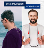 Load image into Gallery viewer, SIGONNA Eye Glasses Holder Around Neck  4 Glasses Straps for Men Women Glasses Holder Strap Retainer