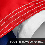 Load image into Gallery viewer, G128 2 Pack: Texas TX State Flag  16x24 In  ToughWeave Series Embroidered 300D Polyester  Embroidered Design, Indoor/Outdoor, Brass Grommets