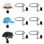 Load image into Gallery viewer, 9 Pcs Helmet Holder Wall Mount   Reliable Cowboy Hat Holder for Wall Made of Sturdy Metal Easy &amp; Firm Installation for Convenient Storage of Helmets Hats &amp; More   35 Lbs Max Load