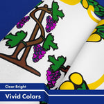Load image into Gallery viewer, G128 5 Pack: Connecticut CT State Flag  3x5 Ft  LiteWeave Pro Series Printed 150D Polyester  Indoor/Outdoor, Vibrant Colors, Brass Grommets, Thicker and More Durable Than 100D 75D Polyester