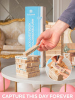 Load image into Gallery viewer, Wedding Guest Book Alternative 75 pcs Wooden Block Guest Book for Sign