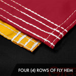 Load image into Gallery viewer, G128 2 Pack: Maryland MD State Flag  4x6 Ft  ToughWeave Series Embroidered 300D Polyester  Embroidered Design, Indoor/Outdoor, Brass Grommets
