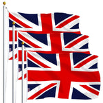 Load image into Gallery viewer, UK British Flag 3x5 Ft 3Pack Printed Polyester By G128