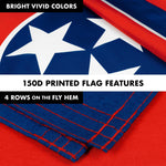 Load image into Gallery viewer, Combo Pack: 6 Feet Tangle Free Spinning Flagpole (Black) Tennessee TN State Flag 3x5 ft Printed 150D Brass Grommets (Flag Included) Aluminum Flag Pole
