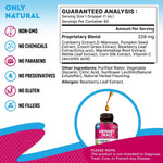 Load image into Gallery viewer, Cat Dog Urinary Tract Infection Treatment Natural UTI Medicine Cranberry 2 Pack 60 ml D Mannose  Kidney Bladder Support Best for Incontinence Pet Renal Health &amp; Care Drops