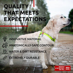 Load image into Gallery viewer, Waterproof Dog Harness Adjustable Dog Harness for Large Dogs Small and Medium Dogs Heavy Duty Dog Harness with Durable Metal Clasp and QR Dog Tag Boy &amp; Girl Dog Harness Green (24 35in)