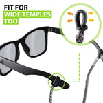 Load image into Gallery viewer, Eyeglasses String Holder Strap Cord Glasses Chain for Men Women 5 Cords Lanyard