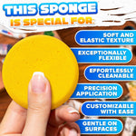 Load image into Gallery viewer, 12 Pcs Pottery Sponges for Clay – 2.8 x1  Pottery Sponge for Painting Car Waxing Washing Dishes &amp; Ceramic Care Tack Sponges for Cleaning Leather – Durable Texture for Efficient Sculpting &amp; Cleanup