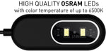 Load image into Gallery viewer, Fish Tank Light Clip On Aquarium Light Aquarium Light for Plants LED Flexible Lamp for Freshwater Nano Aquarium Light PicoSoft Black 3 Gallon