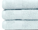 Load image into Gallery viewer, Resort Collection Soft Washcloth Face Body Towel Set 12 Pack 12x12 in Light Blue