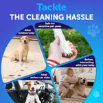 Load image into Gallery viewer, Paw Cleaner for Dogs Silicone Brush and 5fl Oz No Rinse Foaming Cleanser