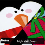 Load image into Gallery viewer, G128 Combo Pack: Garden Flag Stand Black 36x16 Inch &amp; Garden Flag Merry Christmas Penguin with Candy Cane 12x18 Inch
