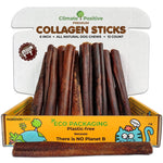 Load image into Gallery viewer, Collagen Sticks 100% Natural Beef Dog Chews 6” Premium Dog Treats for Training
