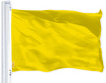 Load image into Gallery viewer, Solid Yellow Color Flag 3x5 Ft Printed 150D Polyester Indoor Outdoor Vibrant