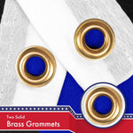 Load image into Gallery viewer, Thin Blue Line American Flag 3x5 Ft 2Pack Printed 150D Polyester