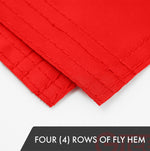 Load image into Gallery viewer, G128 5 Pack: Canada Canadian Flag  4x6 Ft  ToughWeave Series Embroidered 210D Polyester  Country Flag, Embroidered Design, Indoor/Outdoor, Vibrant Colors, Brass Grommets