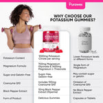 Load image into Gallery viewer, Potassium Magnesium Complex Gummies for Women and Men High Absorption Potassium