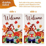 Load image into Gallery viewer, Combo Pack Garden Flag Stand Black 36x16 in and Garden Flag 12x18 in Fall